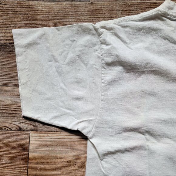 VTG 1995 Threads Of April Sound Tennis Hearts T Shirt Women's Size M USA - Picture 13 of 16